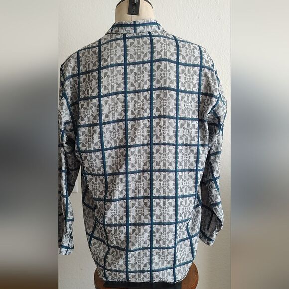 Jhane Barnes Men's Long Sleeve Shirt Size L Vintage - Picture 3 of 5